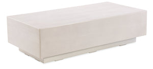 Sunset West - GRFC Faux Bois Coffee Table, Bone Finish - SW6203-FBCT