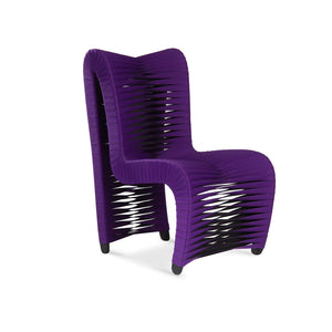 Phillips Collection - Seat Belt Dining Chair, High Back, Purple - B2061HP