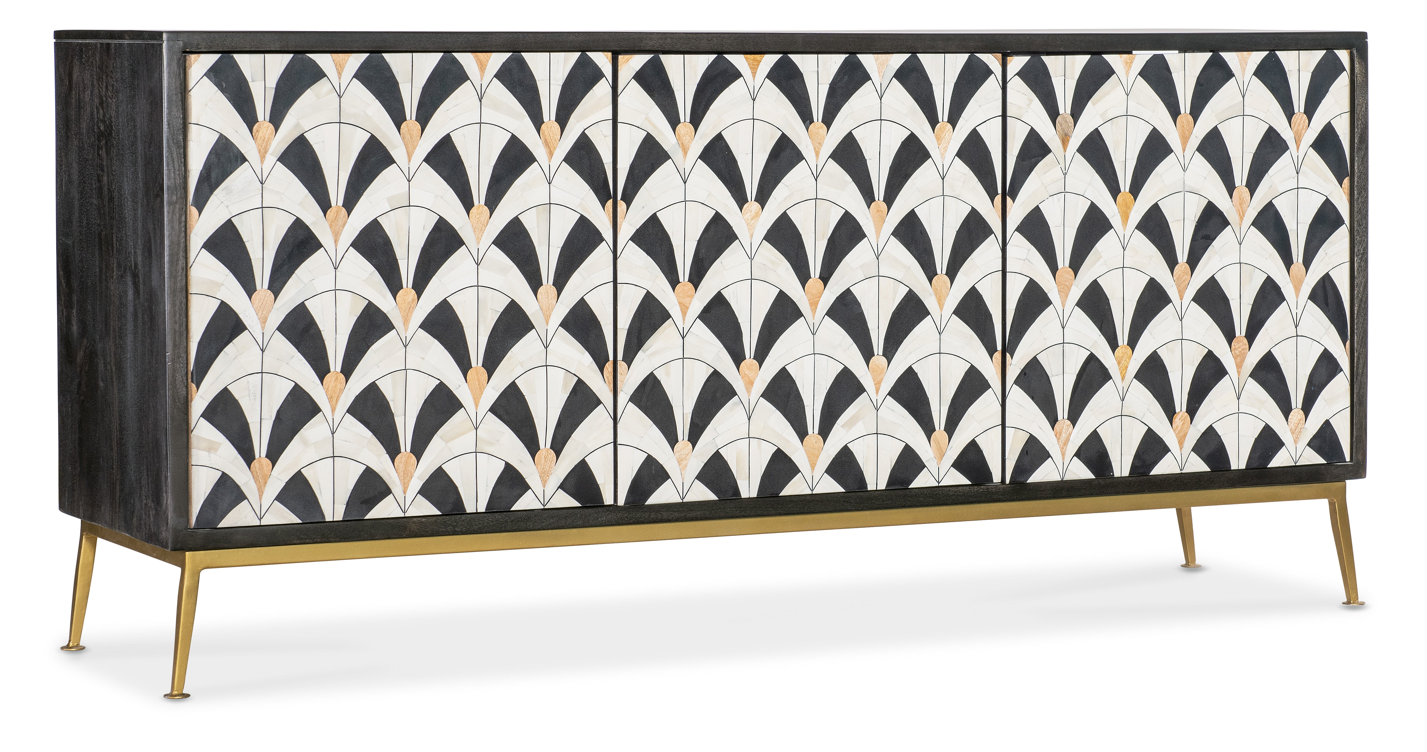 Melange Renee Credenza | Hooker Furniture - 628-85718-99