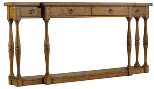 Hooker Furniture - Sanctuary Four-Drawer Thin Console - Drift - 3001-85001