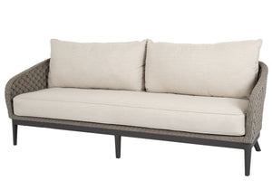 Sunset West - Marbella Sofa in Echo Ash w/ Self Welt - Graphite - SW4501-23-EASH-STKIT