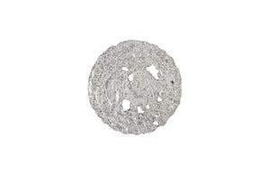 Phillips Collection - Molten Wall Disc, Small, Silver Leaf - PH83687