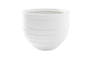 Phillips Collection - June Planter, White, LG - PH100215