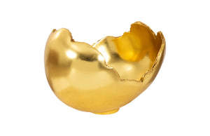 Phillips Collection - Burled Bowl, Resin, Gold Leaf Finish - PH56701