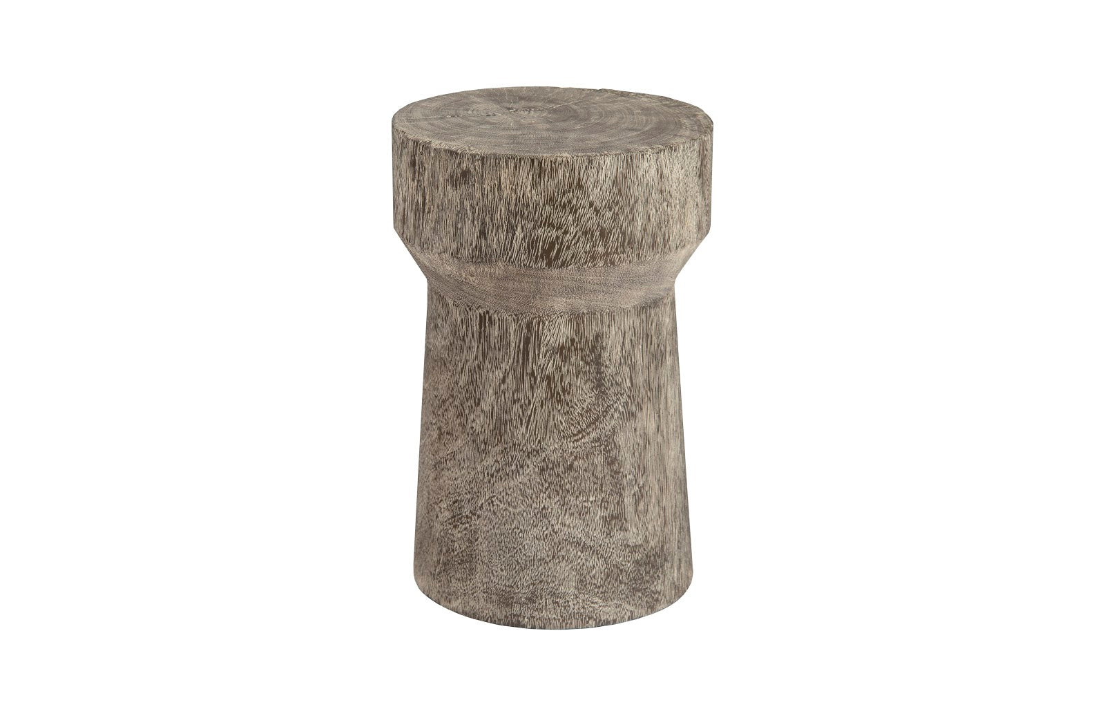 Phillips Collection Curved Wood Stool - Thumbnail 2