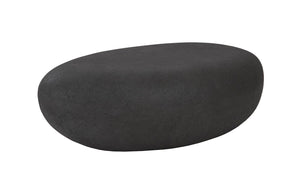 Phillips Collection - River Stone Coffee Table, Charcoal Stone, Small - PH104192