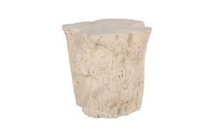 Phillips Collection - Log Side Table, Roman Stone - PH61360