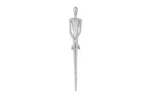 Phillips Collection - Lloyd Wall Sculpture, Resin, Silver Leaf - PH95573