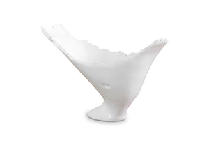 Phillips Collection - Burled Vase, Glossy White - PH63144