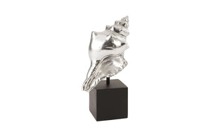 Phillips Collection - Conch Table Sculpture, Silver Leaf - PH80669