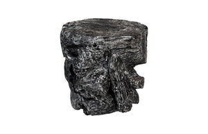 Phillips Collection - Side Table Black Wash, Round - ID85090
