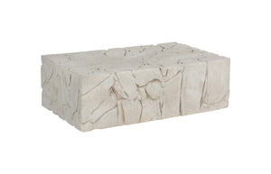 Phillips Collection - Chunk Coffee Table, Rectangle, Roman Stone - PH115148