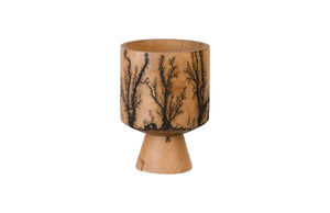 Phillips Collection - Lightning Vase, Mango Wood, Cup Shape - TH97706