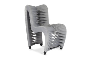 Phillips Collection - Seat Belt Dining Chair, Gray/Gray - B2061GG