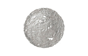 Phillips Collection - Molten Wall Disc, Medium, Silver Leaf - PH83139