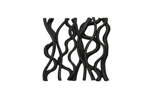 Phillips Collection - Vine Wall Tile, Black - TH112230