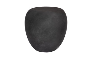 Phillips Collection - River Stone Side Table, Charcoal Stone - PH106577