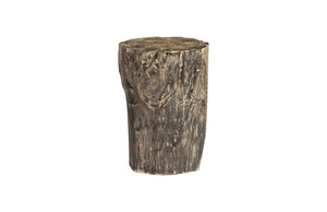 Phillips Collection - Black Wash Stool, Round - ID85088