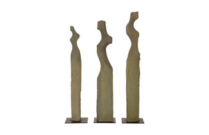 Phillips Collection - Cast Women Sculptures, Set Of 3 - PH75397