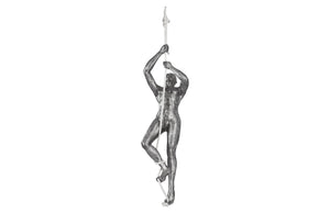 Phillips Collection - Climbing Sculpture W/Rope, Black/Silver, Aluminum - ID100690