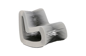 Phillips Collection - Seat Belt Rocking Chair, Gray/Black - B2063GR