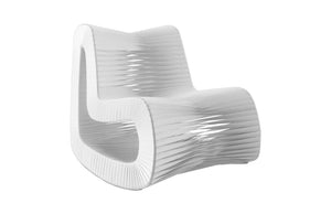 Phillips Collection - Seat Belt Rocking Chair, White - B2063WZ