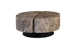 Phillips Collection - Clover Coffee Table, Gray Stone - TH105521