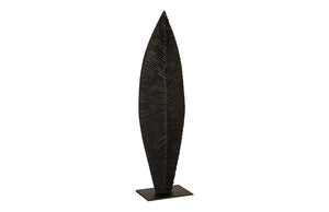 Phillips Collection - Carved Leaf On Stand, Burnt, MD - TH89172