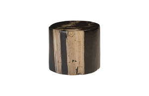 Phillips Collection - Cast Petrified Wood Stool, Resin - PH89729