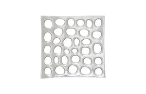 Phillips Collection - Polka Dot Wall Tile, Silver - ID66373