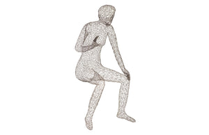 Phillips Collection - Crazy Wire Lounging Female - CH64907