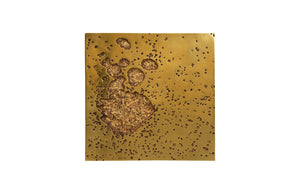 Phillips Collection - Splotch Wall Art, Square, Gold Leaf - PH107319