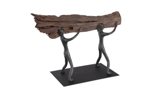 Phillips Collection - Atlas Tabletop Sculpture, Log Lift, With Base - TH100851