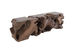 Phillips Collection - Freeform Bench, Bronze - PH62420