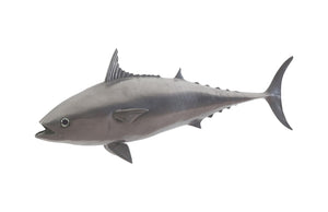 Phillips Collection - Mackerel Fish Wall Sculpture, Resin, Polished Aluminum Finish - PH64550