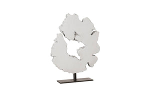 Phillips Collection - Lava Slice Sculpture On Stand, Resin, Stainless Steel - PH97069