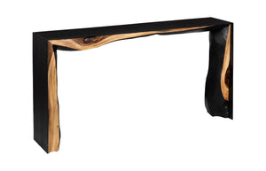 Phillips Collection - Framed Waterfall Console Table, Natural, Iron - TH110322