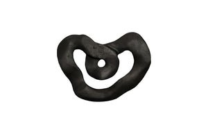 Phillips Collection - Swirl Wall Tile, Teak Wood, Assorted, Black - ID112232