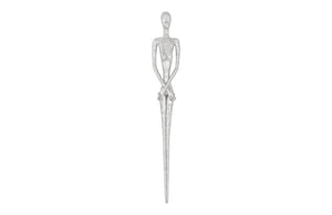 Phillips Collection - Lottie Wall Sculpture, Resin, Silver Leaf - PH95574
