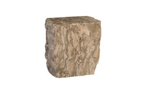 Phillips Collection - Marble Stool, Gray - ID94664