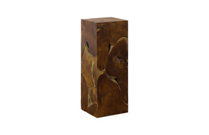 Phillips Collection - Teak Slice Pedestal, Square, MD - ID65139