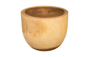 Phillips Collection - Lathe Side Table, Chamcha Wood - TH08555
