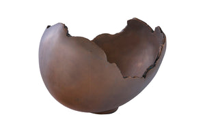 Phillips Collection - Burled Bowl, Resin, Bronze Finish - PH64449