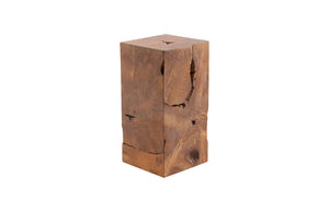 Phillips Collection - Teak Slice Pedestal, Square, SM - ID65138