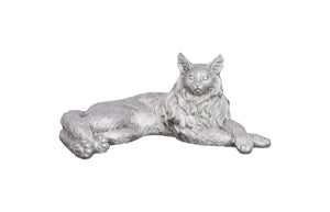 Phillips Collection - Cat Sculpture, Silver Leaf - PH113917