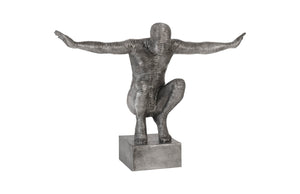 Phillips Collection - Outstretched Arms Sculpture, Aluminum, Large - ID96056
