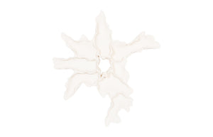 Phillips Collection - Cast Carved Root Wall Art, White Stone - PH116132