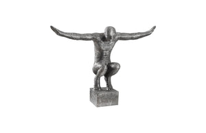 Phillips Collection - Outstretched Arms Sculpture, Aluminum, Small - ID103555