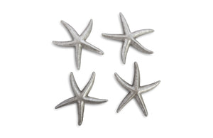 Phillips Collection - Starfish, Silver Leaf, Set Of 4, SM - PH67528