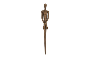Phillips Collection - Lloyd Wall Sculpture, Resin, Bronze Finish - PH95571
